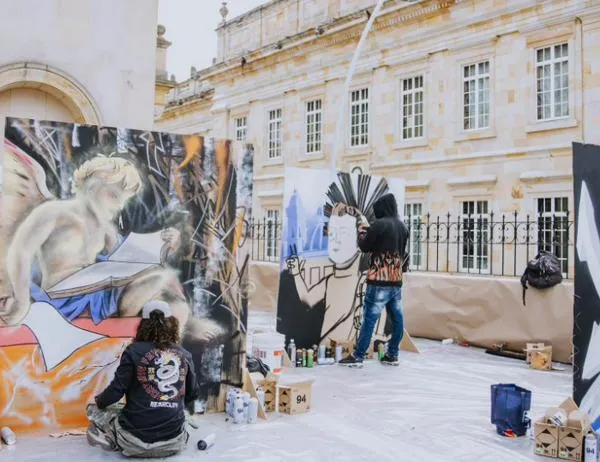 Patrimonio religioso en Bogotá abre sus puertas al grafiti: exposición Iglesia San Ignacio hasta 14 de noviembre 