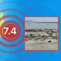 Filipinas se sacude por terremoto de magnitud 7.4: hay alerta de tsunami
