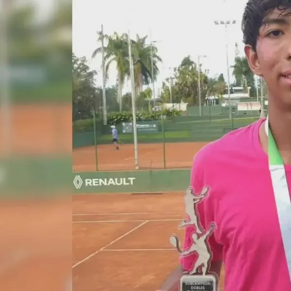 Nicolás Barbosa conquistó título departamental intercolegiado de tenis