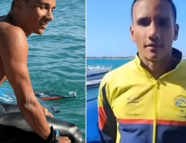 Alexander Jiménez se corona campeón mundial por cuarta vez en natación con aletas 