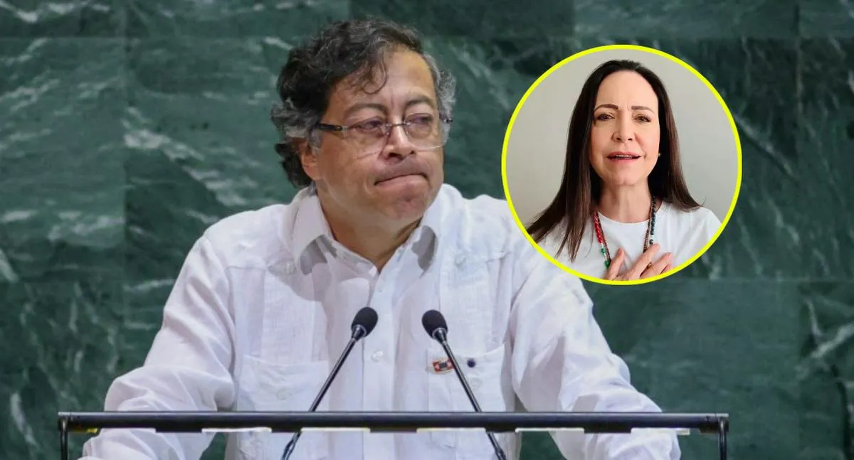 Gustavo Petro dejó escueto mensaje a María Corina Machado por su Premio Nobel