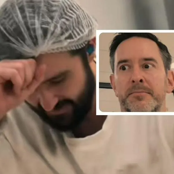 Fotos de colombiano en Australia y su jefe, en nota de que colombiano en Australia bailó Pastor López en trabajo y jefe reaccionó, en video