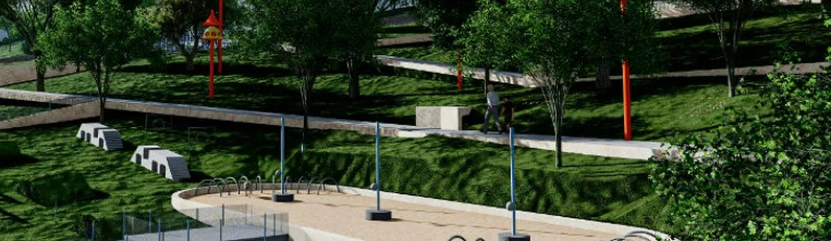 En imágenes: con más árboles, así quedaría el parque del barrio La Enea, según la Alcaldía de Manizales 