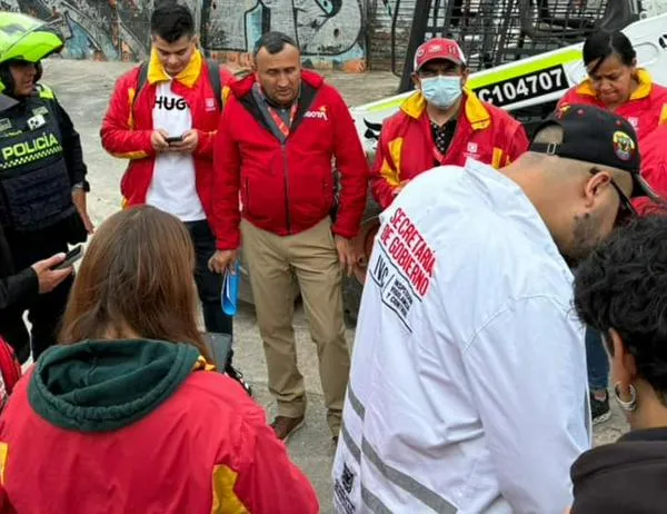 Operativo de recuperación espacio público de la Carrilera en Los Mártires deja 45 m³ de residuos recolectados 
