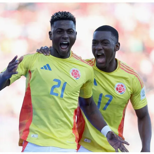 Colombia vs España Mundial Sub-20: Néiser Villarreal celebra con compañeros