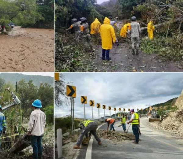 Confirman al menos 37 muertos y 117 municipios afectados tras fuertes lluvias