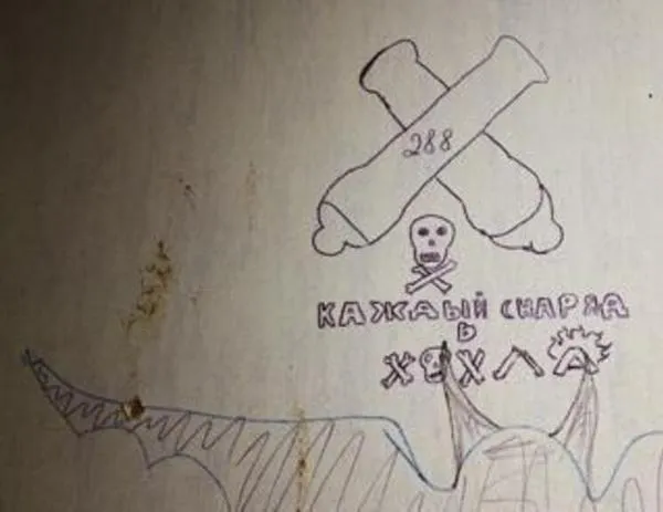 ¿Qué dicen los grafitis de los soldados rusos en Ucrania?