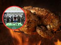Capturaron a una banda cuando pidieron un pollo asado: así fue