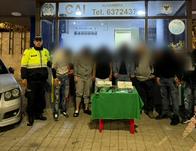 Operativo aéreo del Halcón, frustró hurto a una vivienda donde utilizaron escalera humana 