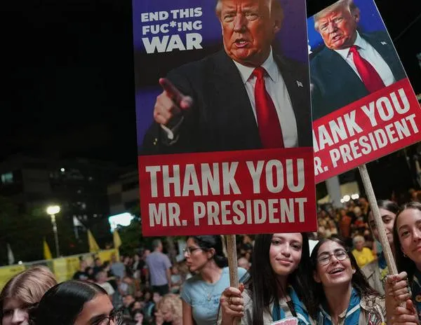 Trump afirma que la guerra de Gaza "ha terminado"; Israel espera la liberación de los rehenes