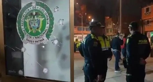 Atentado en Bogotá domingo 12 de octubre: lanzaron una granada contra CAI Santo Domingo, ubicado en la localidad de Ciudad Bolívar.