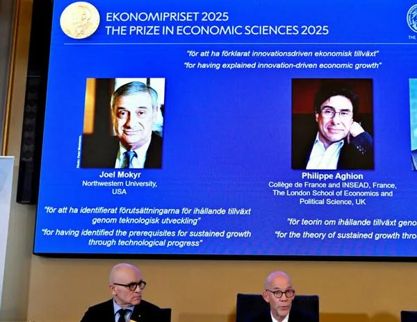 Mokyr, Aghion y Howitt ganan el Nobel de Economía 2025 tras explicar el crecimiento desde la innovación