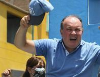 El ex alcalde de Lima Rafael López Aliaga "Porky" se lanza a las presidenciales