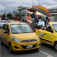 Bogotá hoy: taxista escupió a pasajero y peleó porque le pagó con billete grande