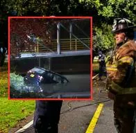 Fuerte accidente en Suba, Bogotá, dejó a hombre de 85 años muerto: cayó a caño