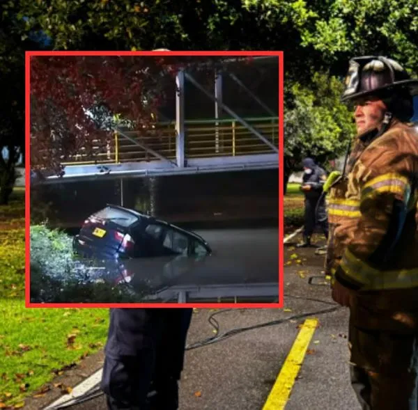 Fuerte accidente en Suba, Bogotá, dejó a hombre de 85 años muerto: cayó a caño