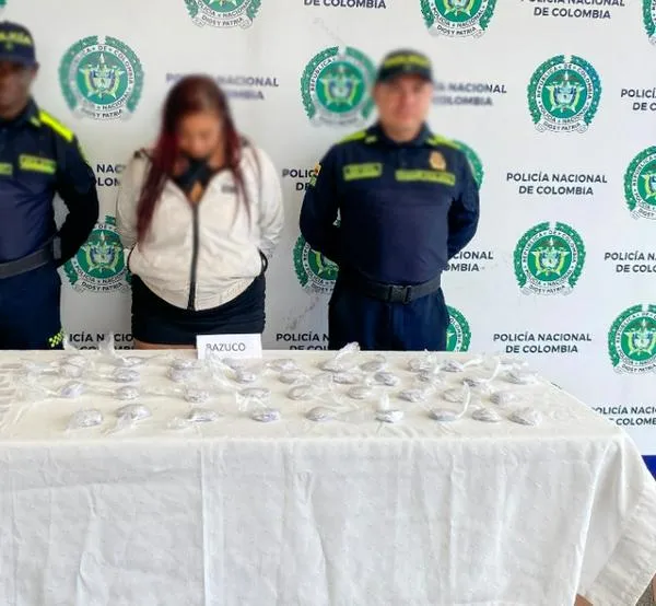Capturan a alias Jessica con 1.200 dosis de bazuco: era ficha clave de Cordillera en Pereira