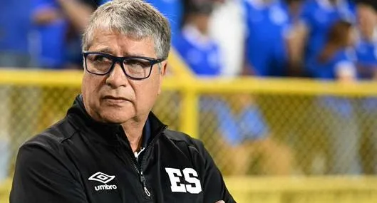 Foto de Hernán Darío Gómez, en nota de qué pasó con Bolillo Gómez y El Salvador en Concacaf y respuesta sobre fracaso