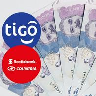 El banco Scotiabank Colpatria entregó un crédito de largo plazo a la empresa Tigo por $100.000 millones para fortalecer su estructura financiera. 