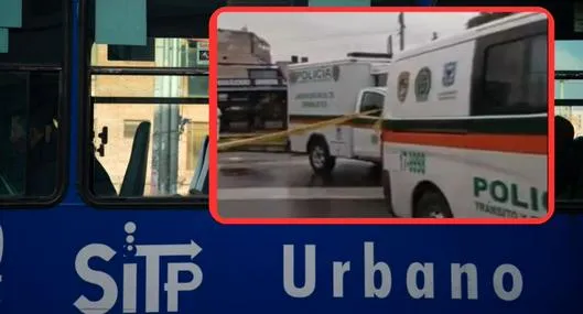 Murió motociclista arrollado por un SITP en Bogotá: vehículo quedó bajo el bus