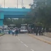 Protestas en Bogotá hoy: bloquean la Av. El Dorado, este 16 de octubre de 2025