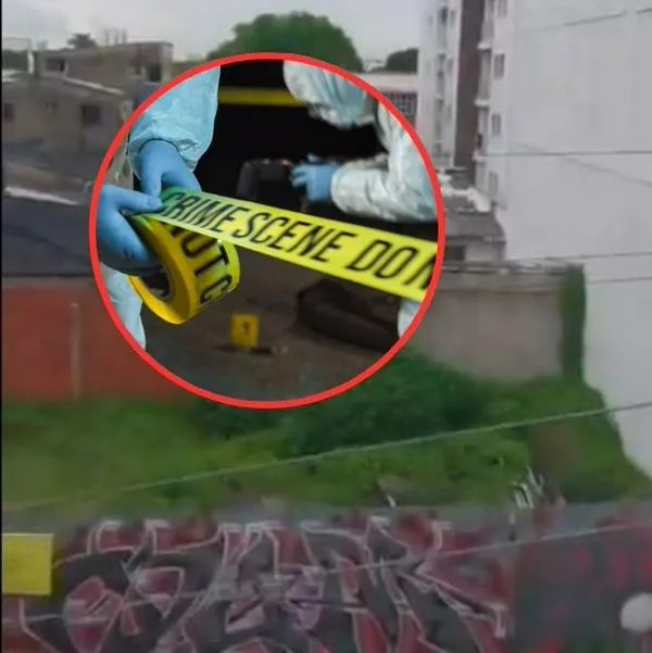 Lugar en el que una mujer en Cartagena murió al caer de lo alto de un edificio