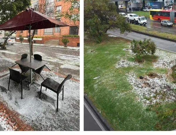 Organismos de Bogotá atienden emergencias por granizada en Suba y Usaquén 