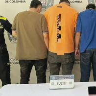 Golpe al microtráfico en Armenia con 5 capturados y decomiso de tucibi y cocaína