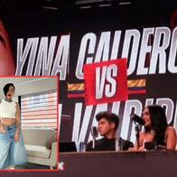 Yina Calderón amenaza con retirarse de pelea contra Valdiri y hace exigencia
