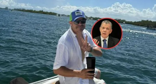 Piter Albeiro y Juan Manuel Santos