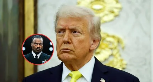 Donald Trump y Alvin Holsey