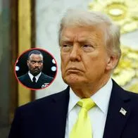 Donald Trump y Alvin Holsey