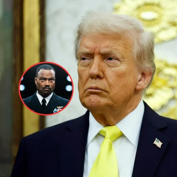 Donald Trump y Alvin Holsey