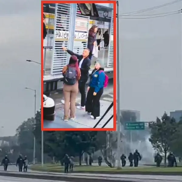 Disturbios cerca de la Universidad Nacional 