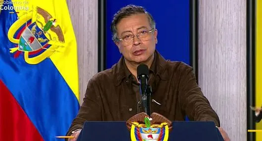 Gustavo Petro volvió a alocución en televisión, luego de pleito con la CRC que limitó las intervenciones del presidente