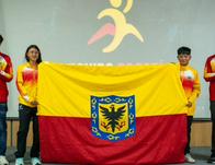 Bogotá entregó la bandera a su delegación a la Final Nacional de los Juegos Intercolegiados 