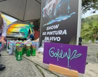 Arte sobre ruedas en Manizales: La Goldin transforma un Volkswagen en un lienzo con la biodiversidad de Caldas