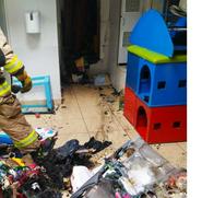 Incendio generó pérdidas de material didáctico en jardín infantil en barrio de Manizales