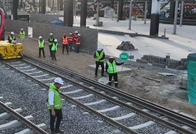 Segundo tren del metro ya está en Patio Taller, pero hay retrasos con los rieles