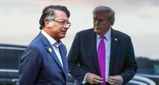 Gustavo petro y Donald Trump