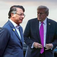 Gustavo petro y Donald Trump