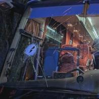 Conductor de autobús que transportaba a hinchas murió por ataque con piedras