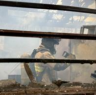 Incendio en colegio de Bogotá