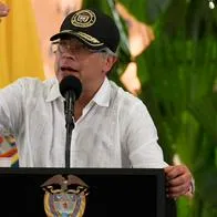 Primeras imágenes de reunión entre Petro y Jhon McNamara en Casa de Nariño