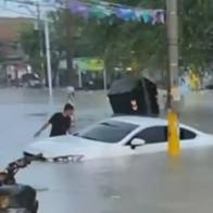 Dos muertos y diez colegios afectados dejaron fuertes lluvias este lunes en Santa Marta