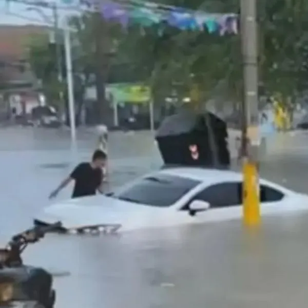 Dos muertos y diez colegios afectados dejaron fuertes lluvias este lunes en Santa Marta