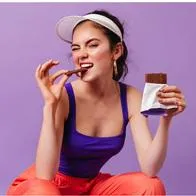 ¿Qué pasa si me como un chocolate antes de entrenar? Le puede endulzar el trote