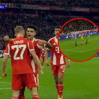 Gol de Luis Díaz hoy en Champions League con Bayern Múnich ante Brujas: video