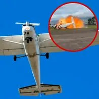Video de accidente en Táchira, Venezuela: avioneta explotó y hubo muertos
