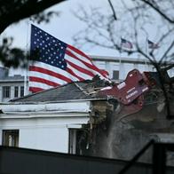 Destrucción Casa Blanca: demolición de oficinas primera dama, ala Este